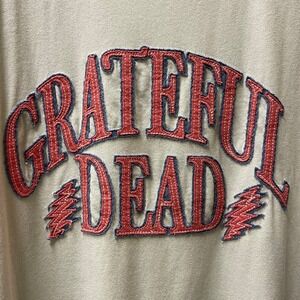 Lucky Brand Men's Large Limestone Grateful Dead Appliqué Logo‎ S/S T-Shirt NWT